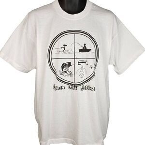 Lyman Lake State Park T Shirt Vintage 90s Water Skiing Fishing Arizona Marina XL